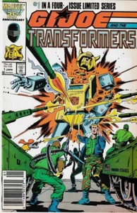 G.I. Joe and the Transformers 1-B Marvel Comics Mini-Series 1987 Grade 7.5 - Picture 1 of 3