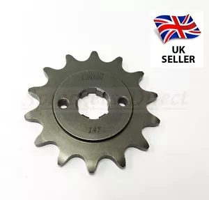 Piñón de transmisión delantero de acero 14T para Honda XL125 V Varadero 01-13 - Imagen 1 de 2