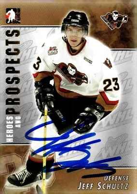Jeff Schultz - Signed 2004-05 In The Game Heroes And Prospects Card #81 - Image 1 of 2