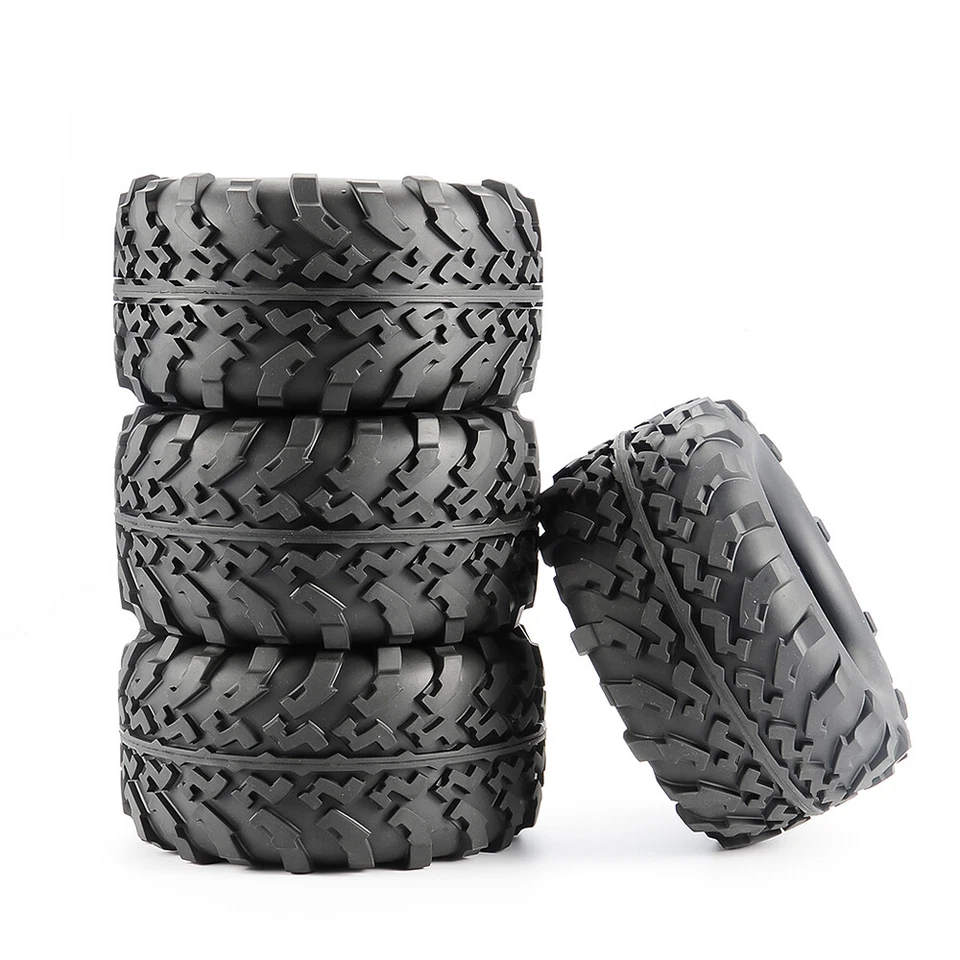 4Pcs 17mm Hex 1:8 Tire Wheel For Summit RC Car Monster Truck Traxxas - Image 1 of 4