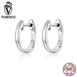 European Ear Clip Dog Sterling Silver Stud Earrings Charm Women Jewelry Fashion - Picture 1 of 9
