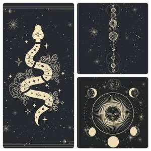 A3 Boho Prints Set Of 3 Posters Cosmic Astrology Wall Art Home Decor Art Print - Picture 1 of 5
