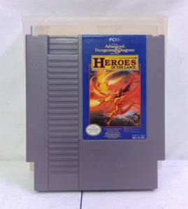 Advanced Dungeons & Dragons Heroes of the Lance AD&D Nintendo NES 1985 - Picture 1 of 5