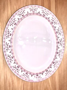 "Plato ovalado MCM DE COLECCIÓN Royal Crown Derby Bone China Bretaña A1229 13x11"" 1979" - Imagen 1 de 16