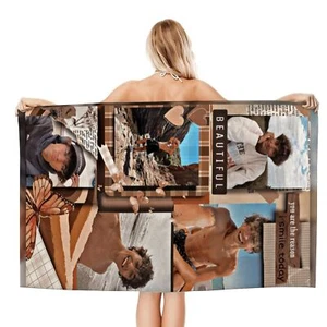 Gavin Casalegno Jeremiah Microfiber Beach Towel Quick Lightweight Sea Blanket - Picture 1 of 7