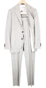 SUITSUPPLY Jort La Spalla Men's Suit UK38R Wool Cashmere Sand Brown RRP$739 - Picture 1 of 14