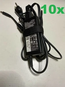 10x Genuine DELL 19.5V 3.34A 65W AC Adapter Charger  G6J41 43NY4 GG2WG SMALL - Picture 1 of 6