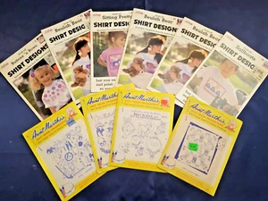 LOTE DE TRANSFERENCIAS PLANCHA VINTAGE-4-TÍA MARTHAS PARA BORDAR Y 6 TULIPANES PARA PINTAR - Imagen 1 de 3