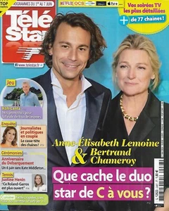 TELE STAR Nr. 2487 01.06.2024 Anne-Elisabeth Lemoine & Bertrand Chameroy/ Braeden - Bild 1 von 4