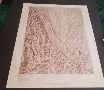 KASSLER COLORADO ORIGINAL 1965 USGS  QUADRANGLE 27X22 MAP EXCELLENT CONDITION  - Image 1 of 4