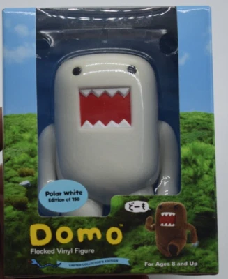 1998 Dark Horse Deluxe Polar White Flock Domo New Box Vinyl 8" Figure LE 750 YES - Image 1 of 4