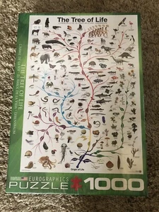 NEW SEALED Eurographics The Tree of Life 1000 Piece Jigsaw Puzzle Animals Art - Picture 1 of 3