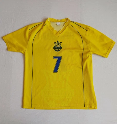 UKRAINE FOOTBALL JERSEY ANDRIY SHEVCHENKO SHIRT UKRAINA TRIKOT VINTAGE CAMISETA Cover