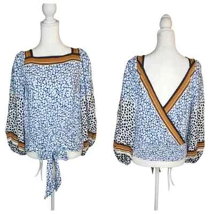 Maeve By Anthropologie Philippa Bluse mit V-Ausschnitt Größe XS - Bild 1 von 8