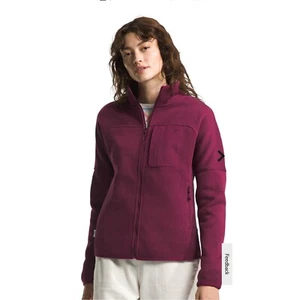 The North Face Women's Front Range Fleece Zip Berry Red Jacket Size Medium $130 - Picture 1 of 18