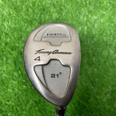 Tommy Armour 845 IW # 4 Hybrid 21° Regular Flex Steel Shaft RH 4544 - Image 1 of 4