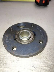 Four bolt 4 inch bearing Flange with 3/4 Bore Bearing - Picture 1 of 7