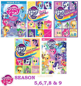 DVD My Little Pony: Friendship Is Magic Cartoon Season 5 6 7 8 9 Express