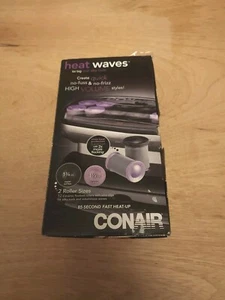 Conair Heat Waves CHV14X Hot Large Jumbo Ceramic Flocked Curling Rollers & Clips - Bild 1 von 11