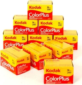 Kodak Color Negative Film Color Plus 200 35mm 36 shots 10-pack - Picture 1 of 1