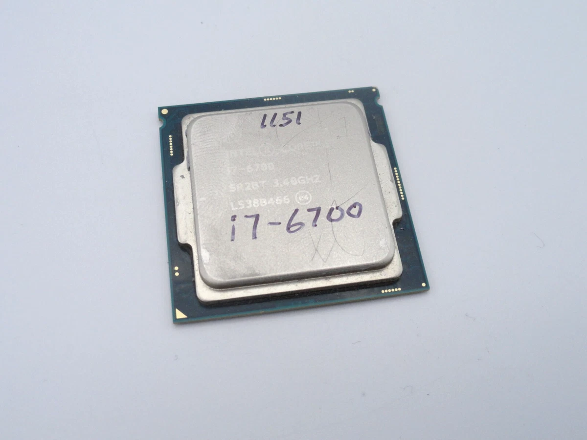 Intel Core i7-6700 Processor Model Computer Processors (CPUs