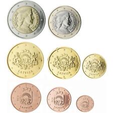 Série Lettonia 2014 IN Blister 8 Monnaies Euro Collection Complète