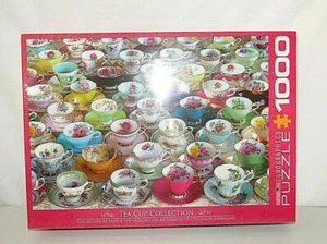 EUROGRAPHICS DIE TEETASSENSAMMLUNG 1000-TEILIGES PUZZLE ** NEU - Bild 1 von 4