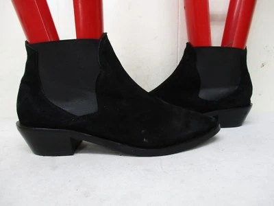 & other stories Black Suede Leather Ankle Boots Womens Size 7 US 37 EUR - Image 1 of 4