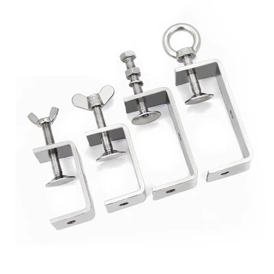 Stainless Steel 304 C Clamps Tiger Clamp For Mounting U Clamps Small Desk Clamp - Image 1 of 4
