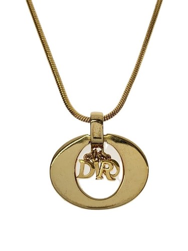 Collana Christian Dior Donna Donna con Top GLD Usata