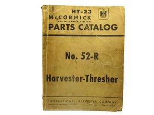 IH Parts Catalog Service Parts International Harvester HT-23 Harvester-Thresher - Picture 1 of 8