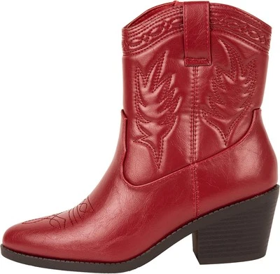 KAYDAY Womens Cowboy Boots Ankle Booties Rodeo Festival Fashion Outfit ~...  - Image 1 of 4