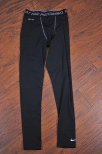 Nike Pro Combat Compression Leggings Black Men's Medium M - Picture 1 of 3