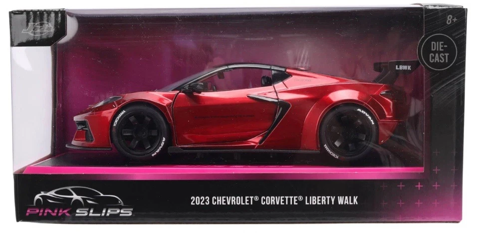 Jada Pink Slips 2023 CHEVROLET CORVETTE LIBERTY WALK 1:24 VHTF! 🔥 - image 1 of 1