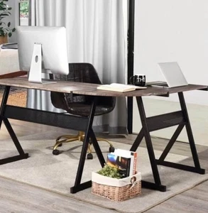 L-Shaped Corner Computer Desk Large PC Table Workstation - Picture 1 of 2