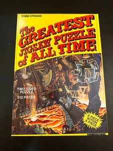 THE GREATEST JIGSAW PUZZLE OF ALL TIME [Third Episode 1991 - 512 pcs Two Sided] - Picture 1 of 7