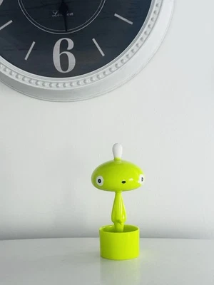 Soporte de bola de algodón/punta Q vintage Alessi Pisellino, diseñador Stefano Giovannoni Foto 1 de 4