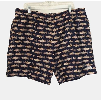 Nuevo con etiquetas The North Face Bañador Hombre Secado Rápido Estampado Peces Talla XXL Foto 1 de 4