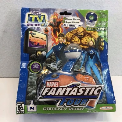 Jakks Pacific Fantastic Four 4 Plug N Play Juegos de TV NUEVO Marvel Superheroes Foto 1 de 3