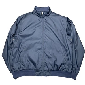 Peter Millar Midnight Austin Jacket Men’s XL Full Zip Windbreaker Bomber Blue - Picture 1 of 11