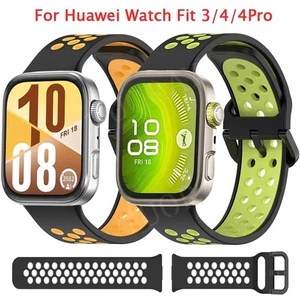 Replacement Silicone Watch Band Strap for Huawei Watch Fit 4/Fit 4 Pro/Fit 3 New - Picture 1 of 74