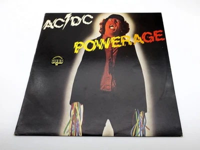 Disco LP de vinilo AC/DC Powerage MAXICUT Aussie 1978 primera prensa + pegatina dorada bombo Foto 1 de 4