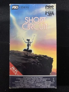 Short Circuit VHS CBS FOX 1986 80s Sci-Fi Robot Vintage Hi-Fi PSO Video Tested - Picture 1 of 2