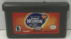 Nintendo Game Boy Advance The Adventures of Jimmy Neutron Boy Genius Auténtico - Imagen 1 de 1