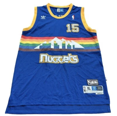 Camiseta Adidas NBA Hardwood Classics comprimento XL +2 Denver Nuggets C Anthony #15 - Imagem 1 de 4