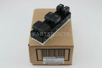 Nissan Maxima 2009-2014 OEM Genuine Main Power Window Switch 25401-9N00E - Imagem 1 de 4