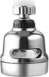 360 Degree Rotating Faucet Movable Kitchen Tap Head Water Saving Nozzle Sprayer - Picture 1 of 11