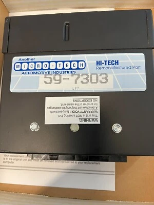 ecu ecm engine control module 59-7303 88-93 GM Pontiac 1.6L/2.0L - Image 1 of 2