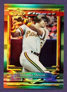 1994 Finest Refractors #61 Orlando Merced - Foto 1 di 2