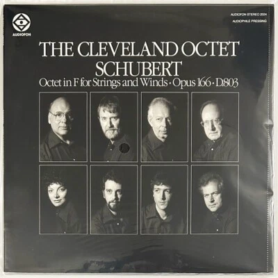 Sealed, CLEVELAND OCTET, SCHUBERT, LP AUDIOFON "Audiophile Press" Strings, Winds - Image 1 of 3